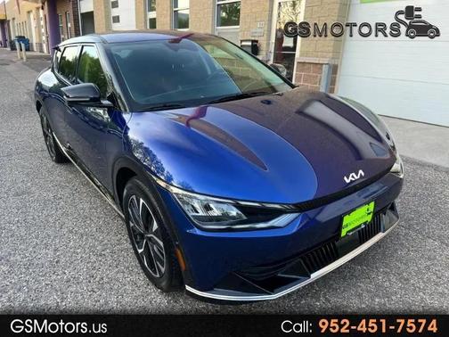 Yacht Blue 2023 Kia EV6 Wind