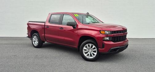 Cajun Red Tintcoat 2020 Chevrolet Silverado 1500 Custom