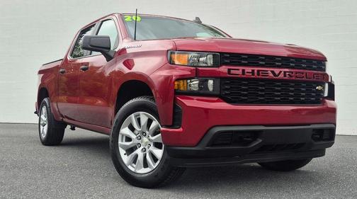 Cajun Red Tintcoat 2020 Chevrolet Silverado 1500 Custom
