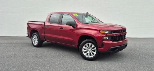 Cajun Red Tintcoat 2020 Chevrolet Silverado 1500 Custom