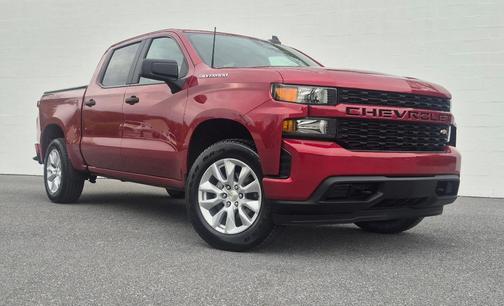 Cajun Red Tintcoat 2020 Chevrolet Silverado 1500 Custom
