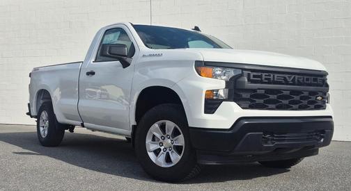 Summit White 2026 Chevrolet Silverado 1500 WT