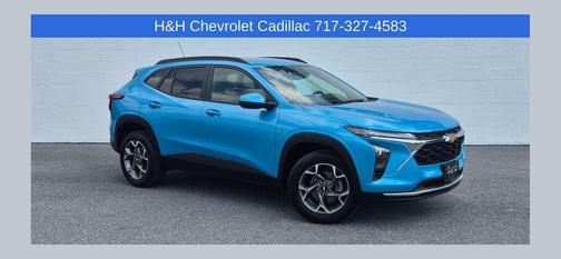Marina Blue 2025 Chevrolet Trax LT