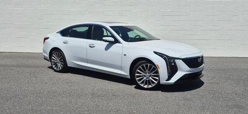 Vibrant White 2026 Cadillac CT5 Premium Luxury RWD