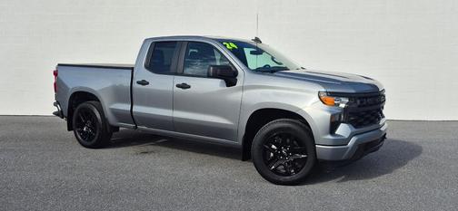 Sterling Gray Metallic 2024 Chevrolet Silverado 1500 Custom