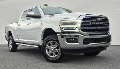 Bright White Clearcoat 2022 RAM 2500 Laramie