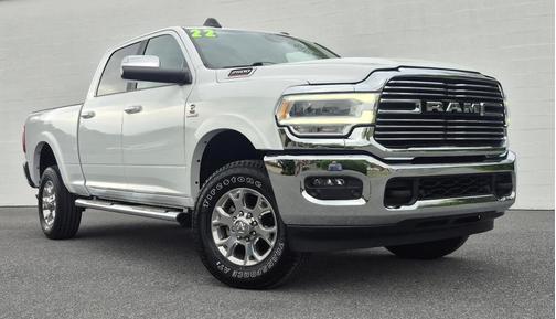 Bright White Clearcoat 2022 RAM 2500 Laramie