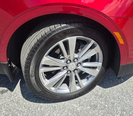Radiant Red 2024 Cadillac XT5 Premium Luxury