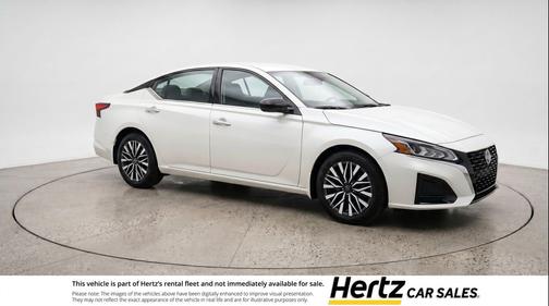Glacier White 2025 Nissan Altima SV FWD