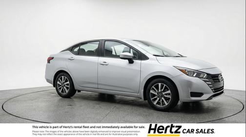 Brilliant Silver Metallic 2025 Nissan Versa 1.6 SV