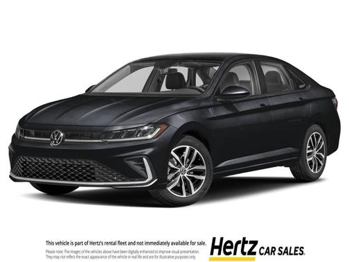 Deep Black Pearl 2025 Volkswagen Jetta 1.5T SE