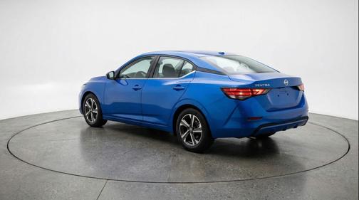 Electric Blue Metallic 2025 Nissan Sentra SV