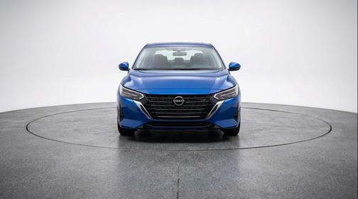 Electric Blue Metallic 2025 Nissan Sentra SV