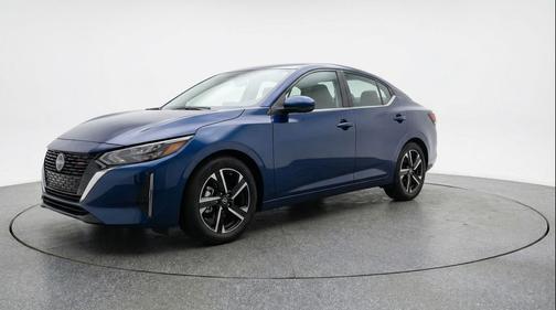 Electric Blue Metallic 2025 Nissan Sentra SV