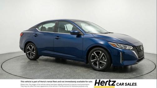 Electric Blue Metallic 2025 Nissan Sentra SV