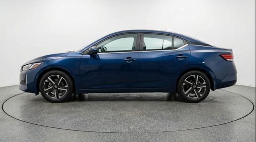 Electric Blue Metallic 2025 Nissan Sentra SV