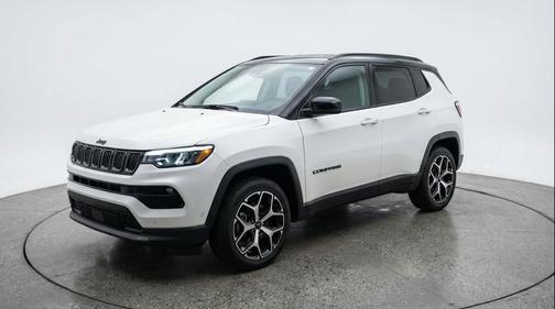 Bright White Clearcoat 2025 Jeep Compass Limited