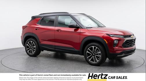 Crimson Metallic 2025 Chevrolet Trailblazer LT