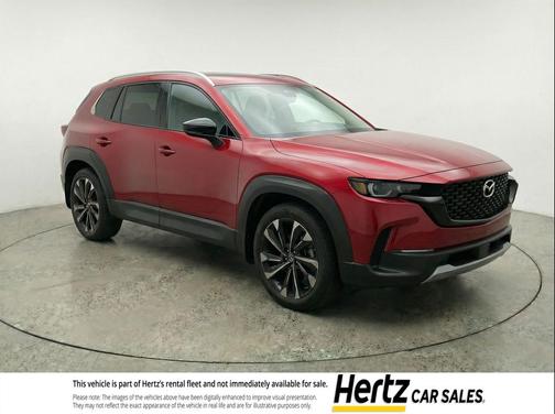 Soul Red Crystal Metallic 2025 Mazda CX-50 Hybrid Premium Plus Package