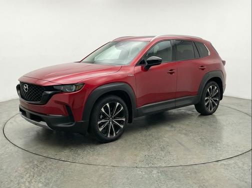 Soul Red Crystal Metallic 2025 Mazda CX-50 Hybrid Premium Plus Package