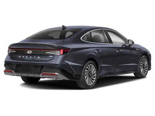 Carbon Blue 2025 Hyundai SONATA Hybrid SE