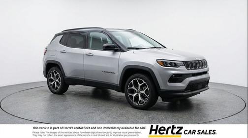 Silver Zynith Metallic Clearcoat 2025 Jeep Compass Limited