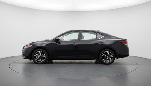 Super Black 2025 Nissan Sentra SV