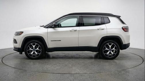 Bright White Clearcoat 2025 Jeep Compass Limited