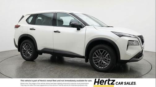 Glacier White 2024 Nissan Rogue S