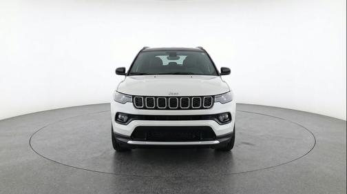 Bright White Clearcoat 2025 Jeep Compass Limited