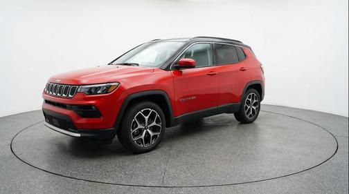 Red Hot Pearlcoat 2025 Jeep Compass Limited