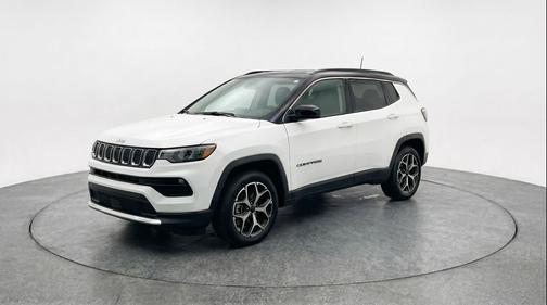 Bright White Clearcoat 2025 Jeep Compass Limited