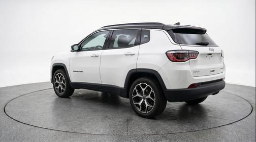 Bright White Clearcoat 2025 Jeep Compass Limited