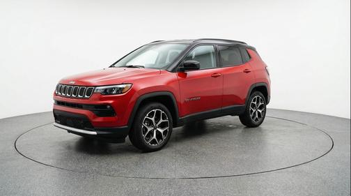 Red Hot Pearlcoat 2025 Jeep Compass Limited