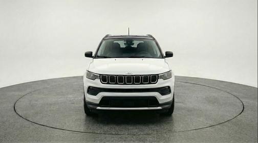 Bright White Clearcoat 2025 Jeep Compass Limited