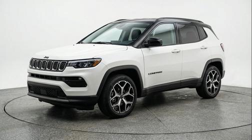 Bright White Clearcoat 2025 Jeep Compass Limited
