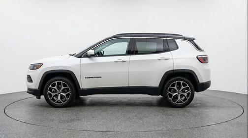 Bright White Clearcoat 2025 Jeep Compass Limited