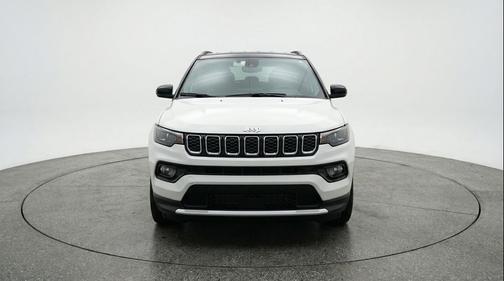 Bright White Clearcoat 2025 Jeep Compass Limited