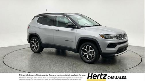 Silver Zynith Metallic Clearcoat 2025 Jeep Compass Limited