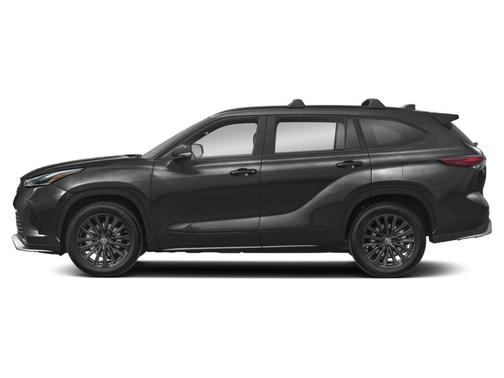 Midnight Black Metallic 2025 Toyota Highlander LE