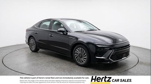 Carbon Blue 2025 Hyundai SONATA Hybrid SE