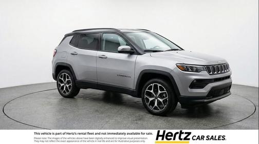 Silver Zynith Metallic Clearcoat 2025 Jeep Compass Limited