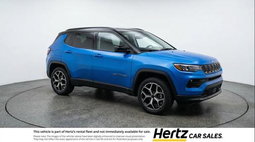 Hydro Blue Pearlcoat 2025 Jeep Compass Limited