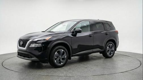 Super Black 2025 Nissan Rogue SV