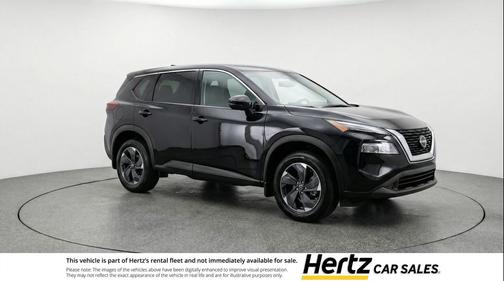 Super Black 2025 Nissan Rogue SV