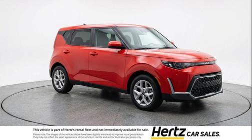 Inferno Red 2025 Kia Soul LX