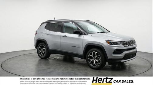 Silver Zynith Metallic Clearcoat 2025 Jeep Compass Limited