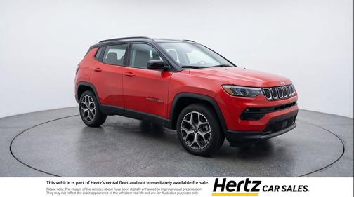 Red Hot Pearlcoat 2025 Jeep Compass Limited