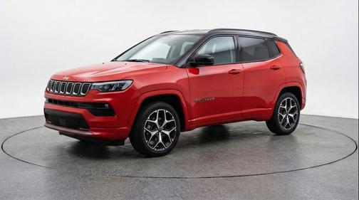 Red Hot Pearlcoat 2025 Jeep Compass Limited