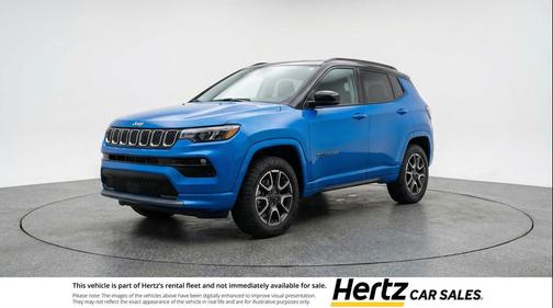 Hydro Blue Pearlcoat 2025 Jeep Compass Trailhawk